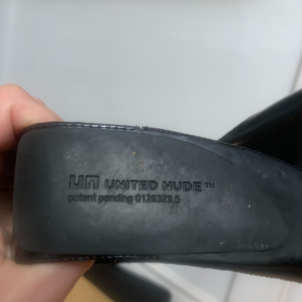 United Nude Black Mobius High with dust bags and box - Picture 8 of 11